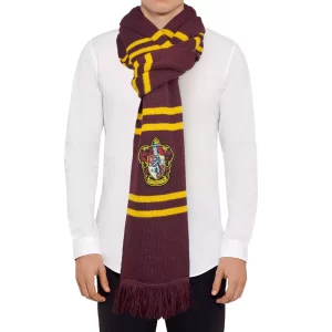Deluxe scarf - Gryffindor purple and gold - Harry Potter 2
