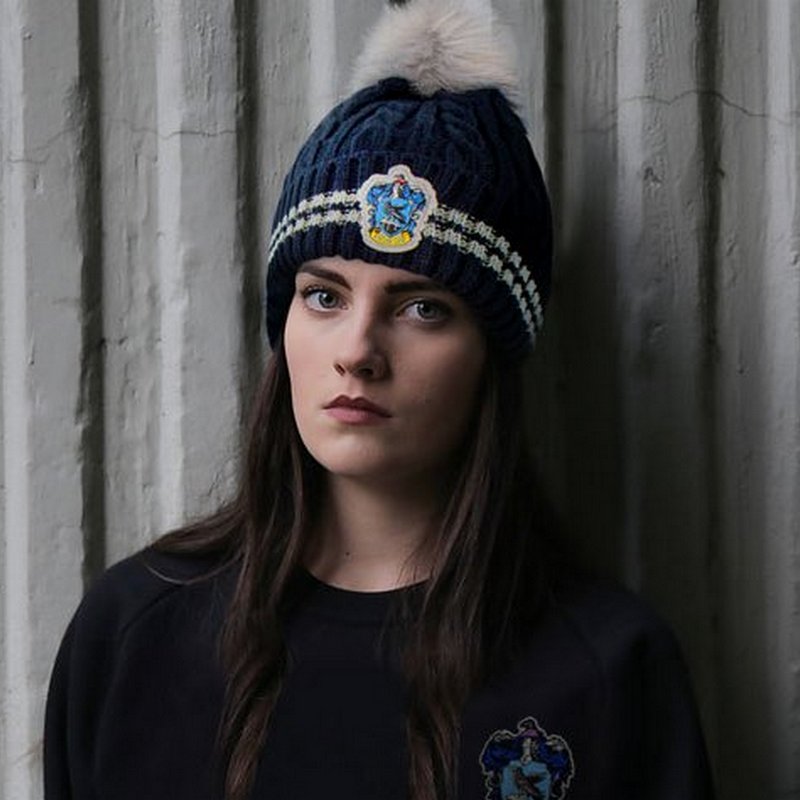 Bonnet à pompon - Serdaigle - Harry Potter porté femme