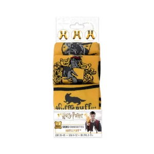 Lot 3 paires de Chaussettes Poufsouffle - Du 35 au 45 - Harry Potter 2