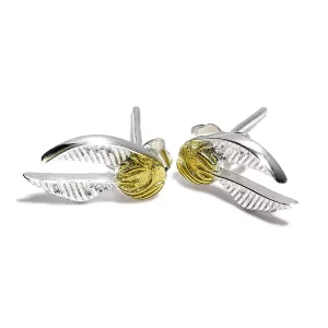 EWES004 Boucles doreilles Vif dOr Harry Potter 1