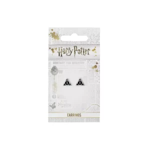 EWES0054 Boucles doreilles puces Reliques de la Mort Harry Potter 2