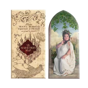 MAP5000 MAP5000 Set de 2 magnets Carte du Maraudeur et la Dame du portrait Harry Potter