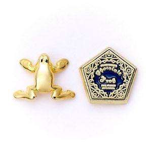 WES0157 Boucles doreilles Chocogrenouille et sa boite plaque or The Carat Shop 2