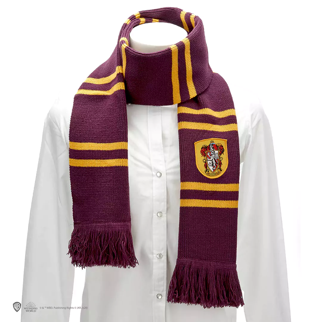 echarpe gryffondor pourpre et or harry potter