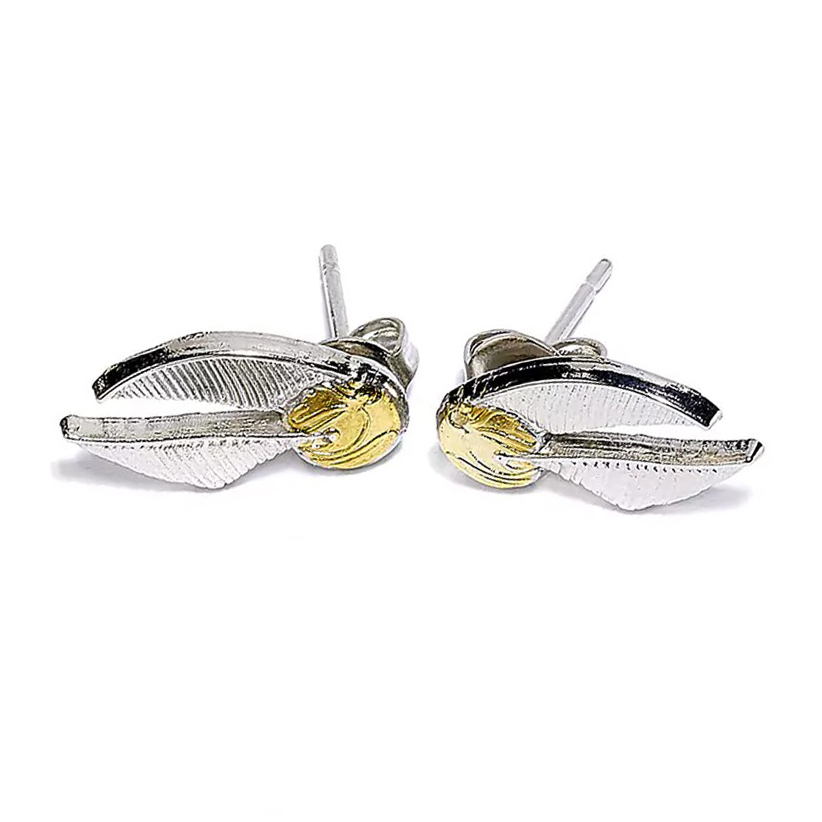 ensemble de clous d’oreilles reliques de la mort vif d’or quai 9 3/4