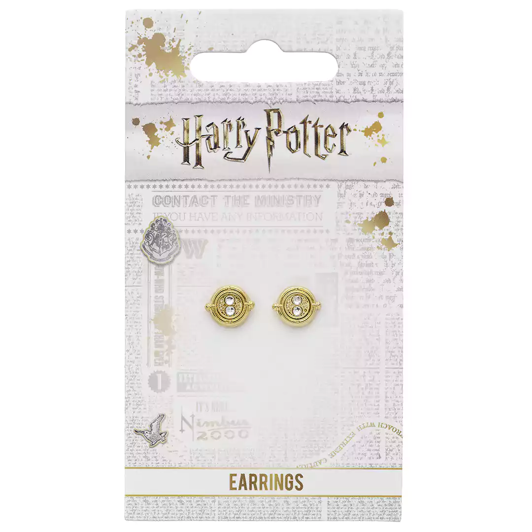 boucles d’oreilles retourneur de temps immobile harry potter