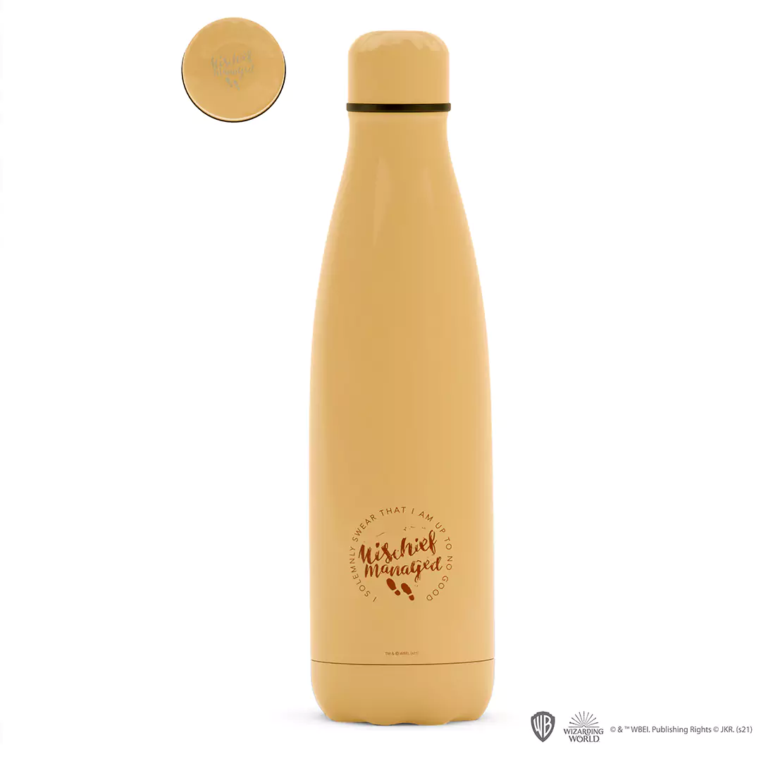 bouteille isotherme 500ml carte du maraudeur harry potter