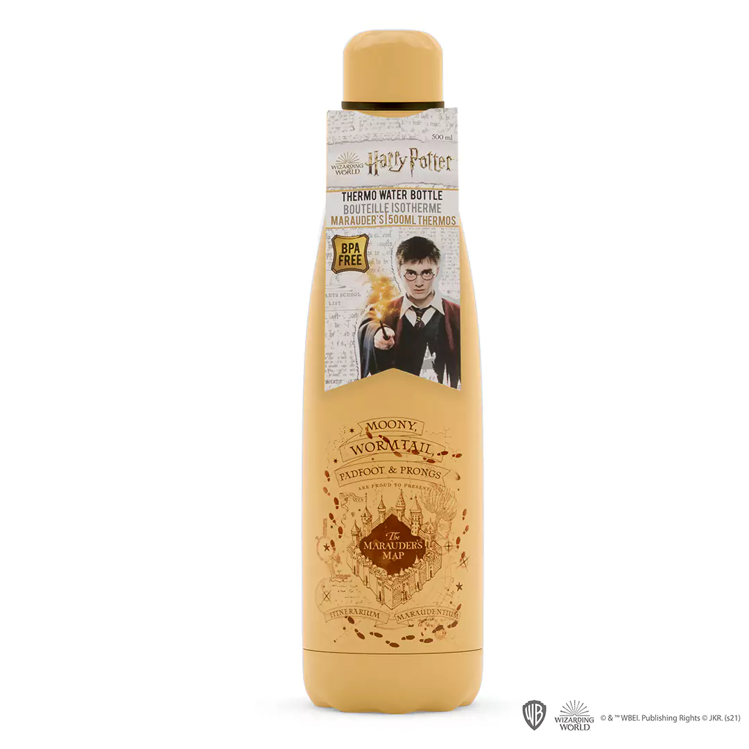 bouteille isotherme 500ml carte du maraudeur harry potter