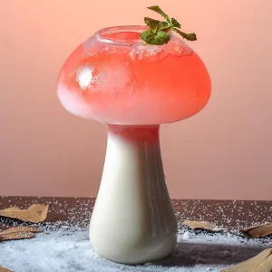 Verre de Sorciere en forme de Champignon 1
