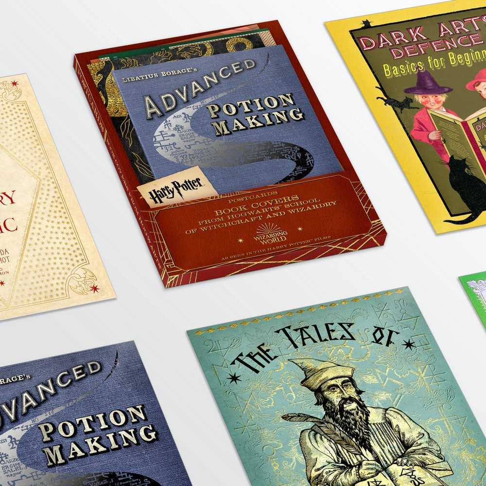 Cartes Postales Livres de Poudlard Minalima 3
