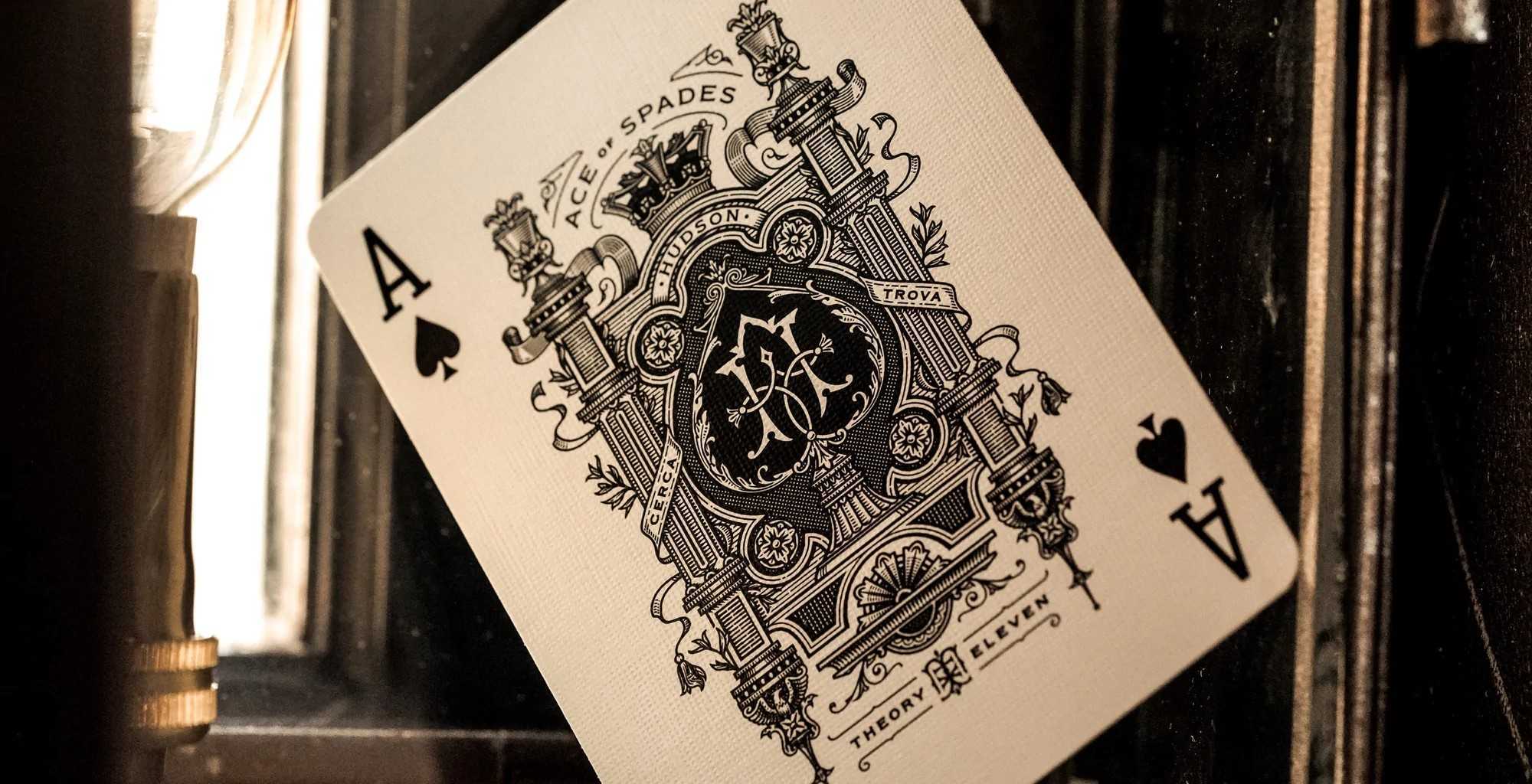 Cartes a jouer theory11 Hudson 7
