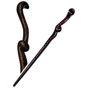 10 Baguette Magique en Bois Sculpte – Serpent Handicrafviet 1