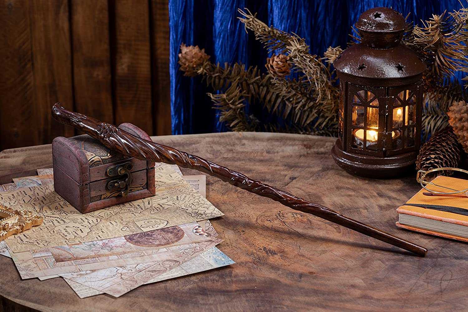 12 Baguette Magique en Bois Sculpte – Aigle Handicrafviet 3