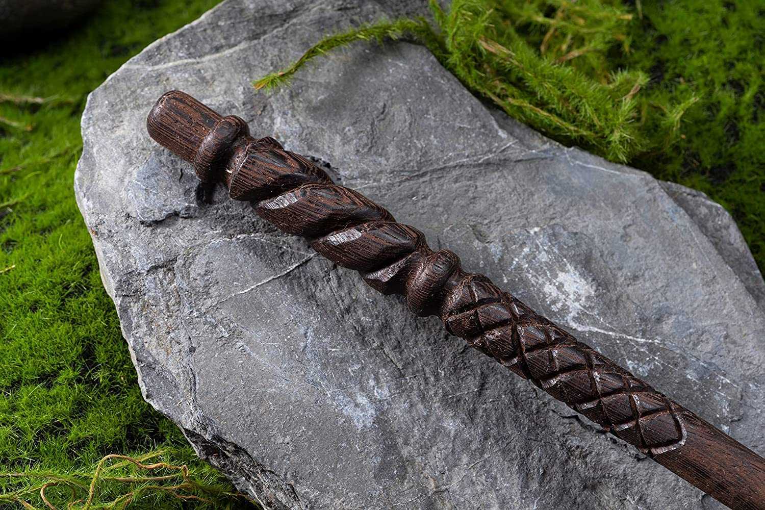 15 Baguette Magique en Bois Sculpte – Ginny Handicrafviet 3
