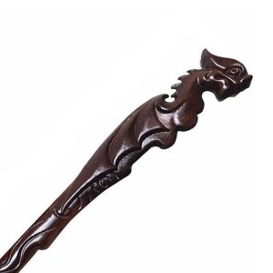 6 Baguette Magique en Bois Sculpte – Dragon Handicrafviet 2