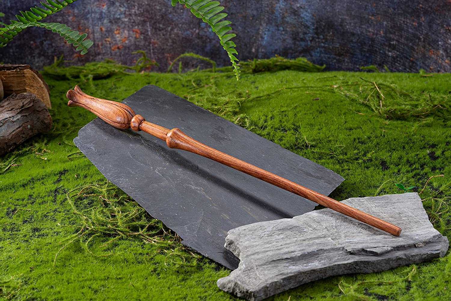 Baguette Magique en Bois Sculpte LL Handicraftviet 3