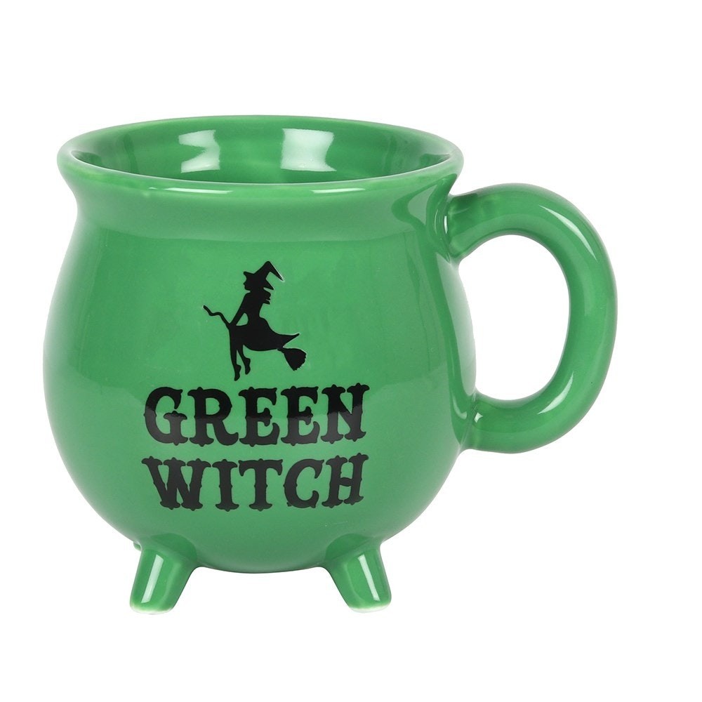 FI 08331 Mug Chaudron Green Witch 2