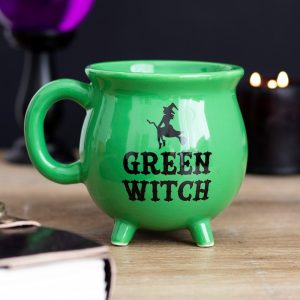 FI 08331 Mug Chaudron Green Witch 4