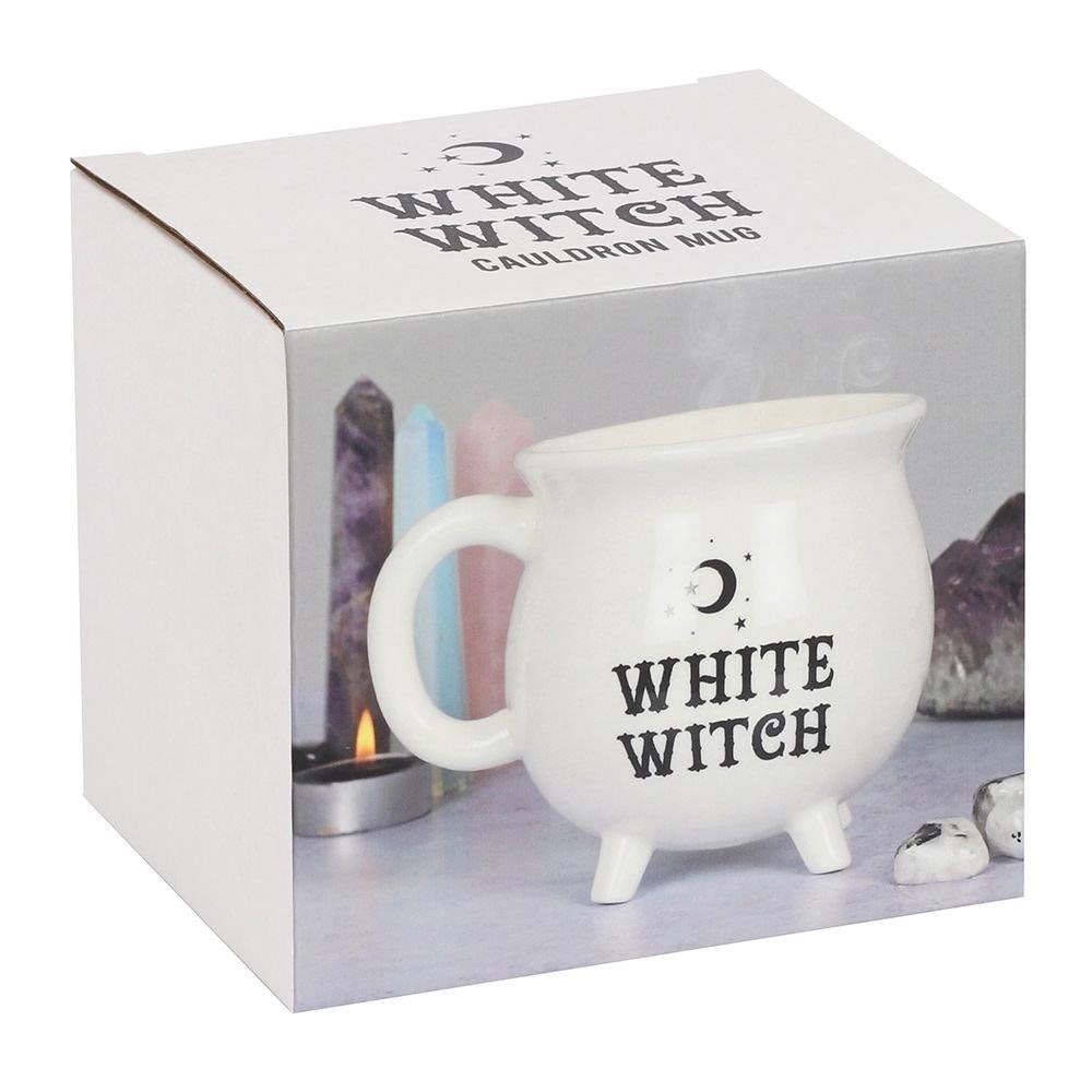 FI 58438 Mug Chaudron White Witch