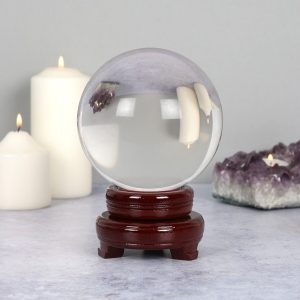 CB 113522 13cm Crystal Ball with Stand 3