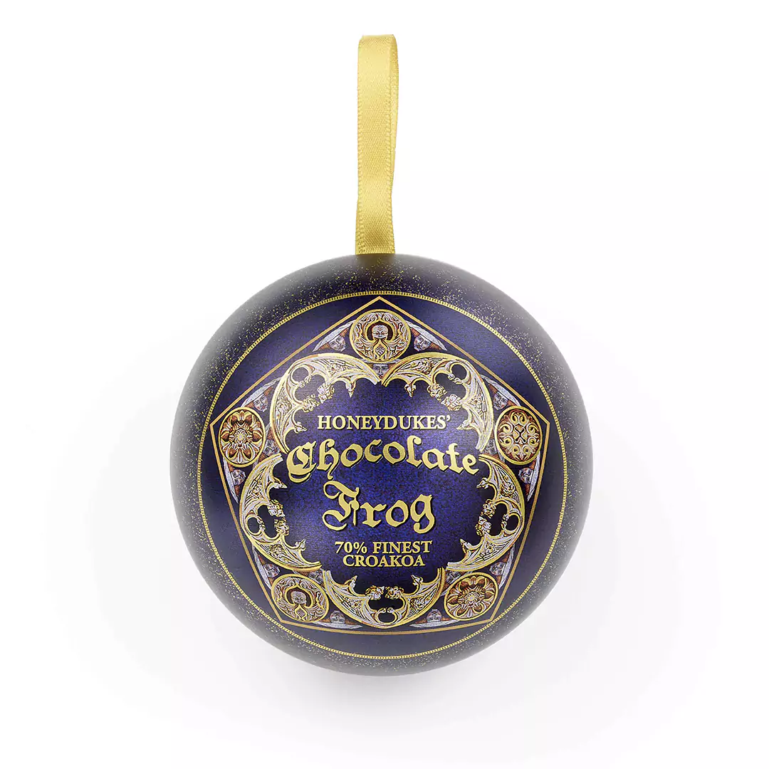 Boule de Noel Chocogrenouille Pins Harry Potter 1