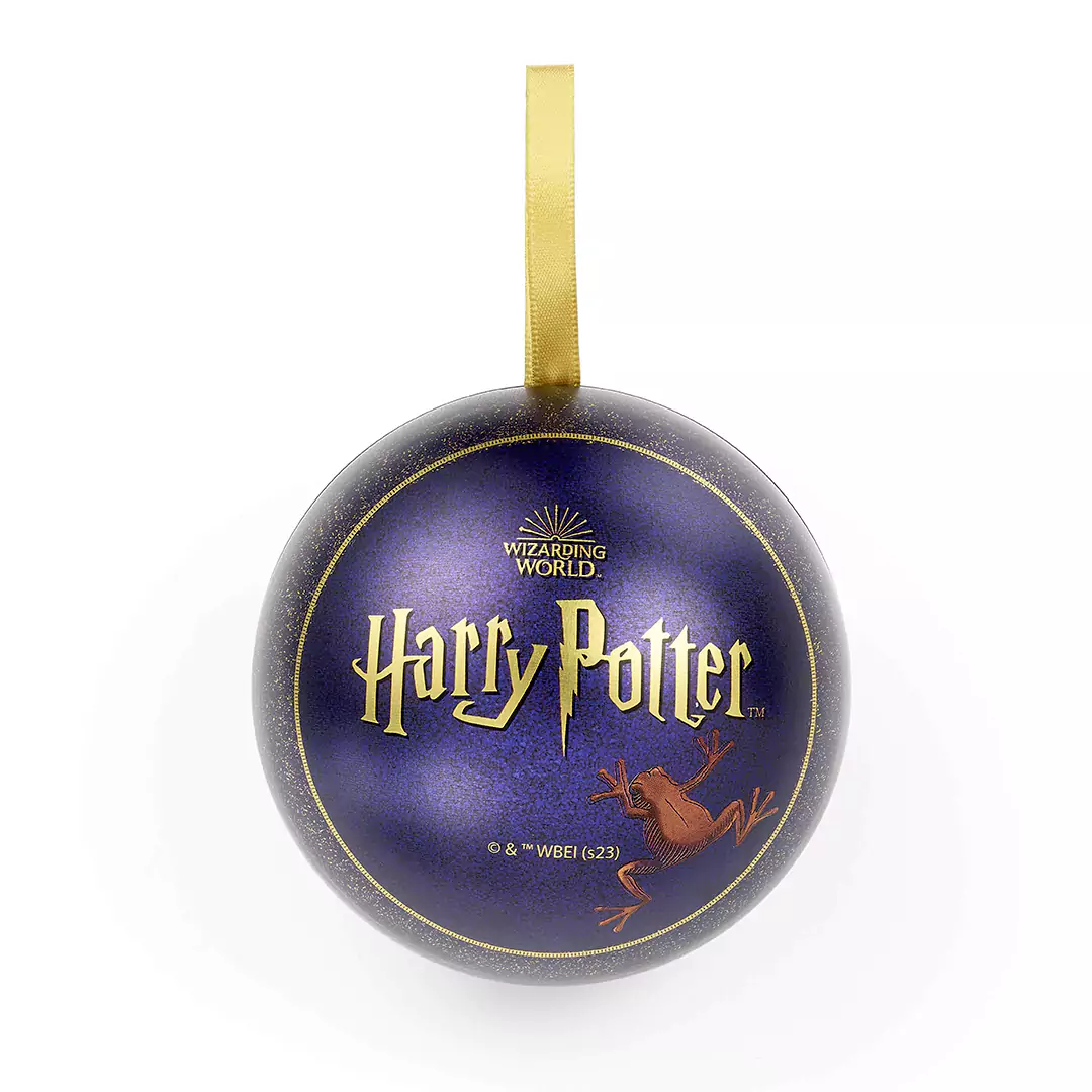 Boule de Noel Chocogrenouille Pins Harry Potter 3