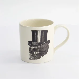 mug skull "top hat" homelab by royal stafford