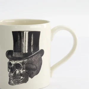 mug skull "top hat" homelab by royal stafford