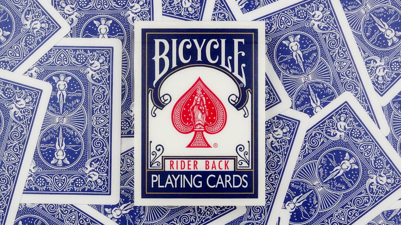 Cartes a jouer Bicycle Bleu 1