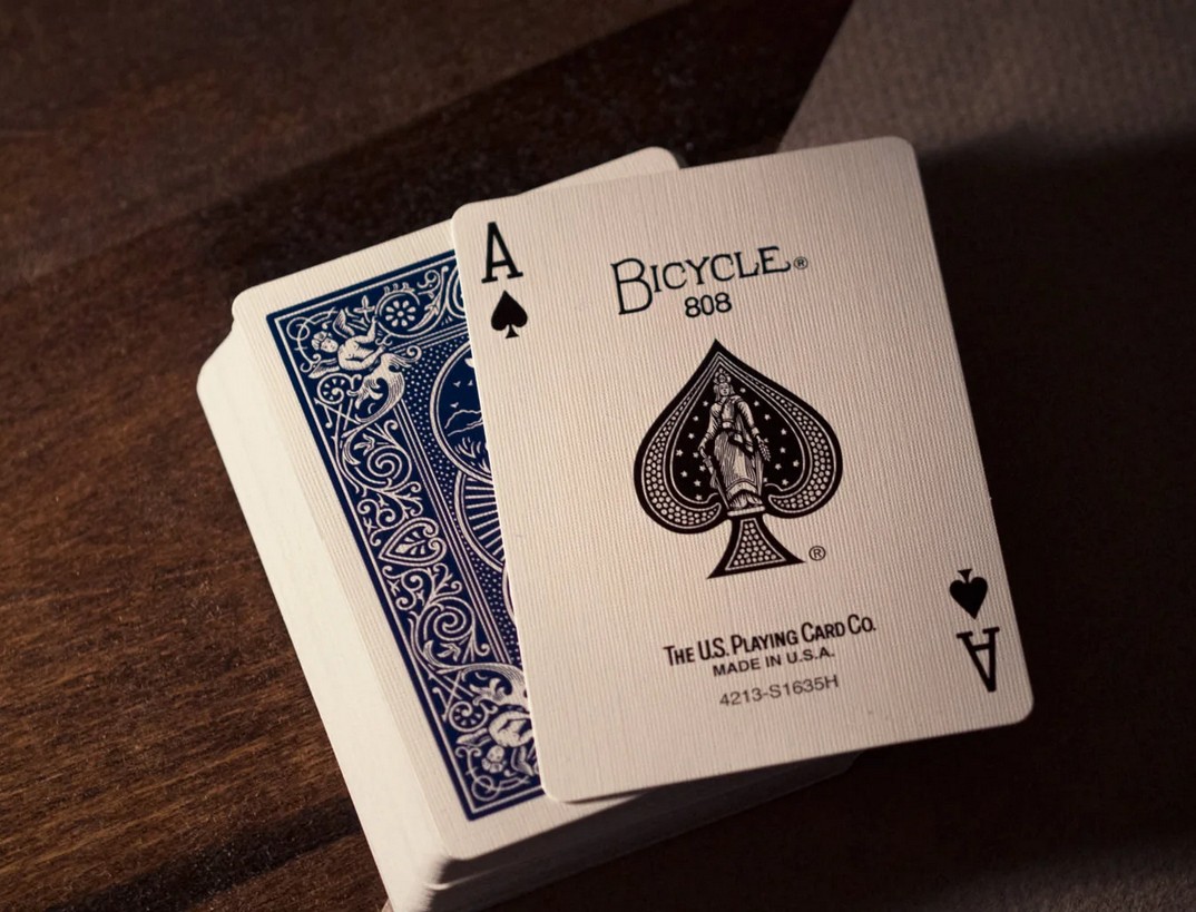 Cartes a jouer Bicycle Bleu 3