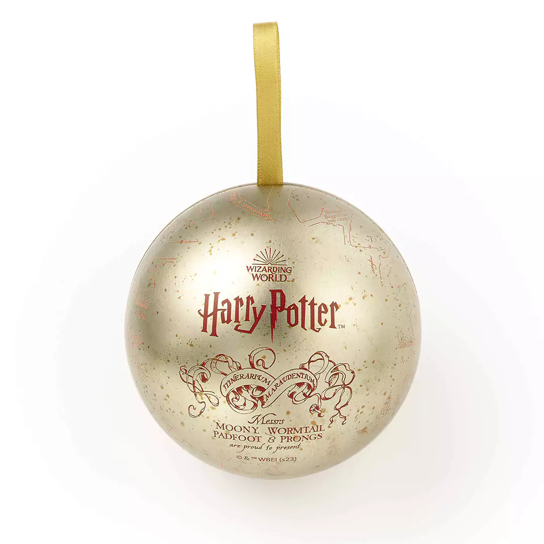 EHPCB0118 Boule de Noel Carte du Maraudeur Pins Harry Potter 3