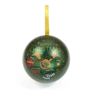 EHPCB0393 Boule de Noel All I Want for Christmas Bracelet Vif dor Harry Potter 1