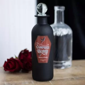 Bouteille de potion en verre decorative de sang de vampire 4 VV 13924