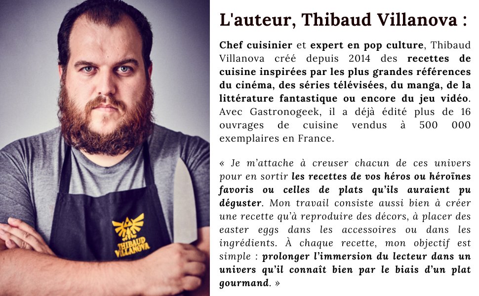 Gastronogeek a propos de lauteur