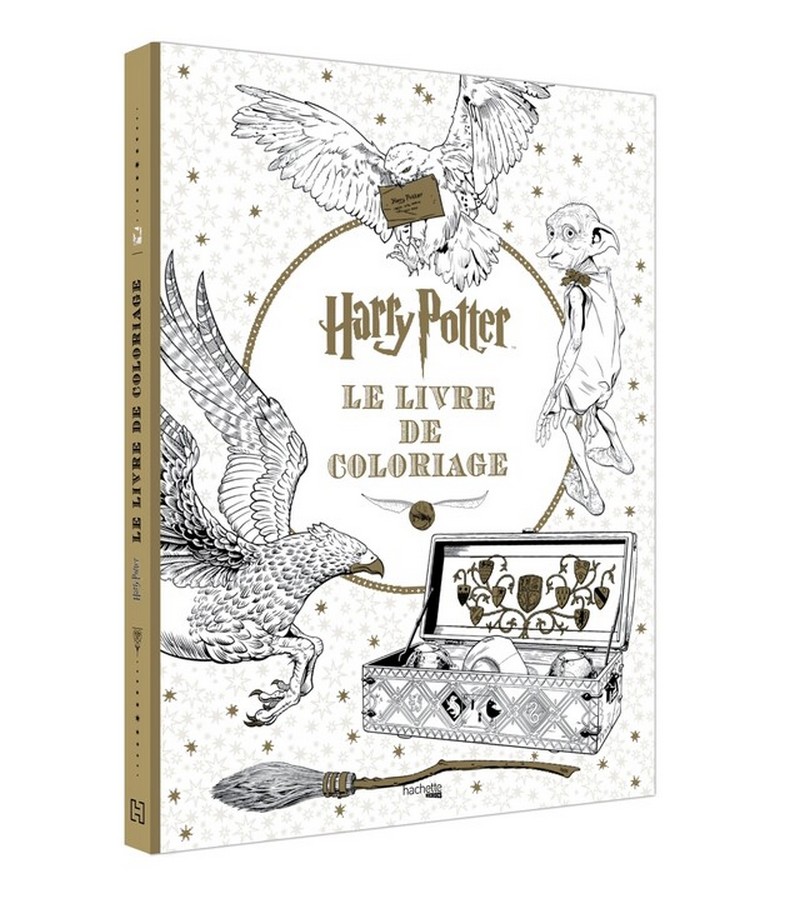 HARRY POTTER LE LIVRE DE COLORIAGES