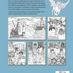 Harry Potter Le livre de coloriages Voyages Magiques 2