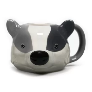 MUGSHP03 Mug Tete de Mascotte Harry Potter Blaireau de Poufsouffle Half Moon Bay 1