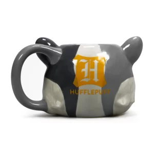 MUGSHP03 Mug Tete de Mascotte Harry Potter Blaireau de Poufsouffle Half Moon Bay 2