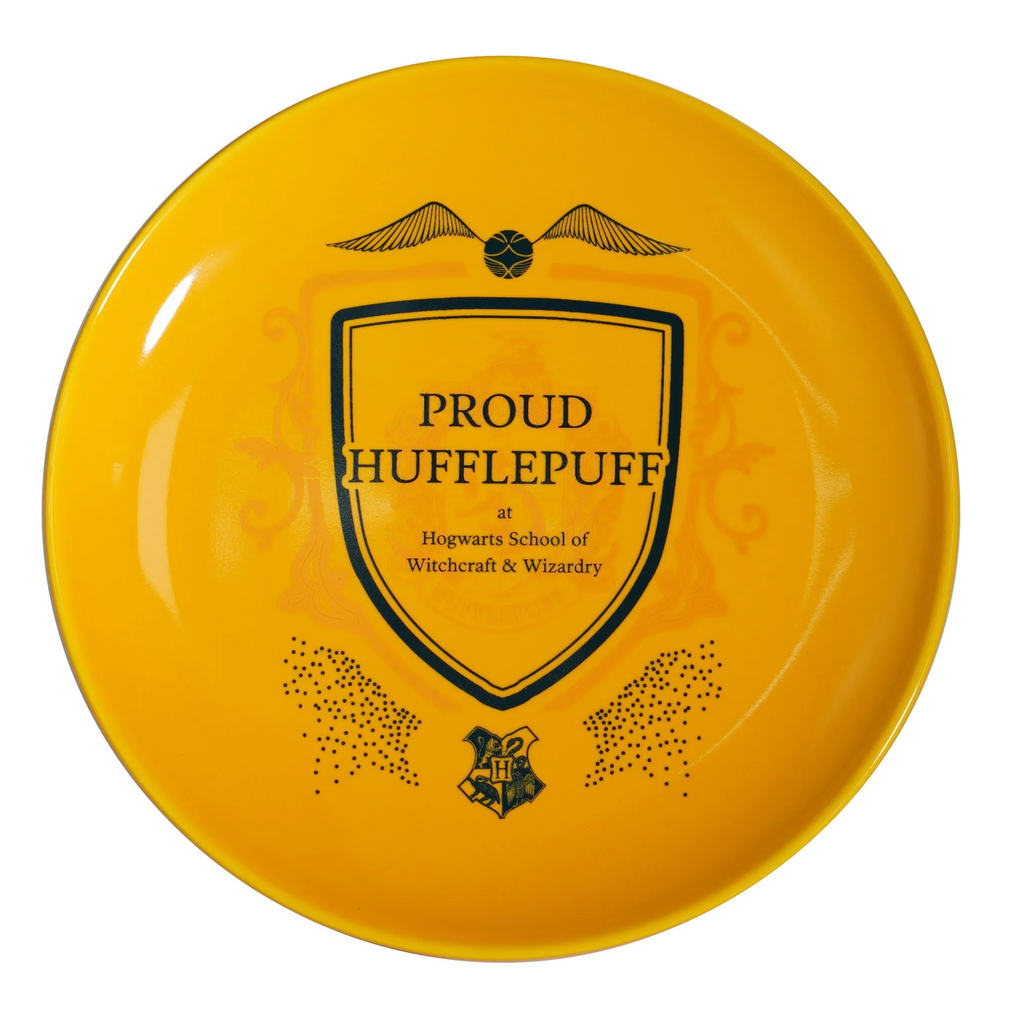 PLATHP06 Assiette Harry Potter en Ceramique Poufsouffle Half Moon Bay