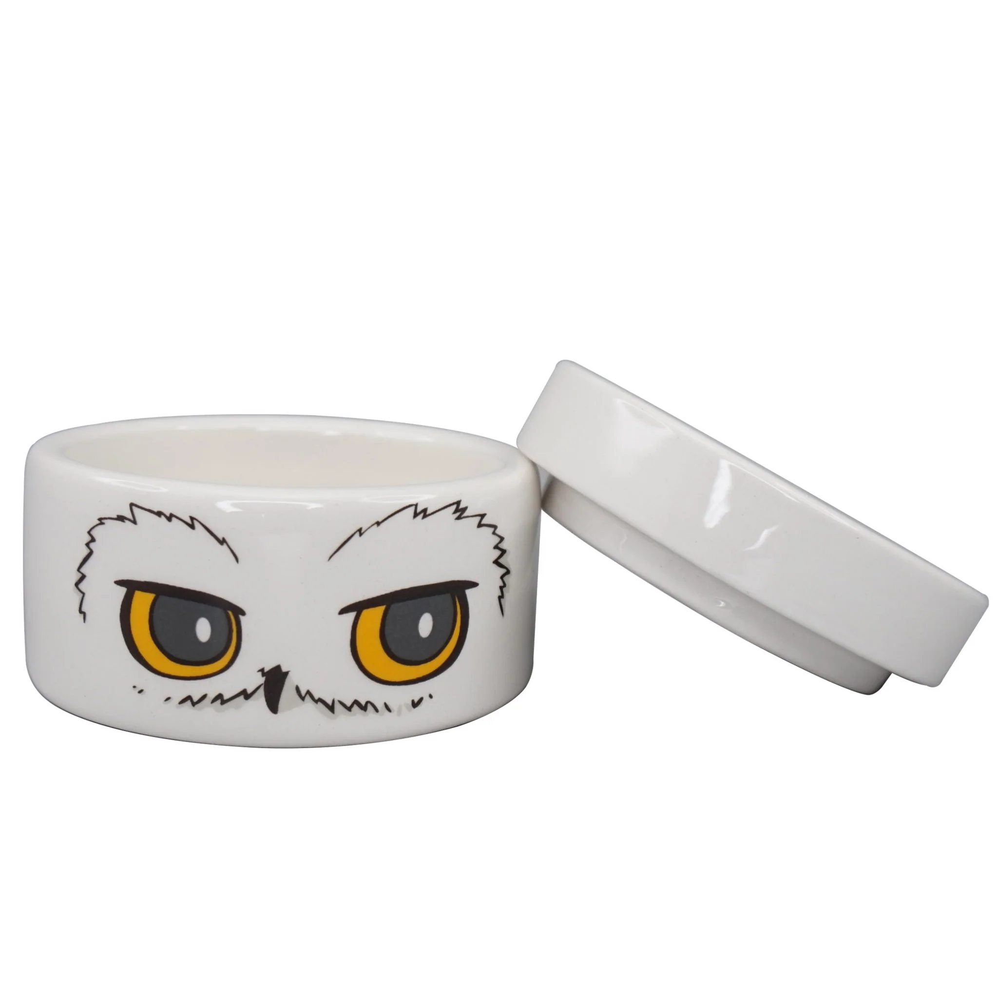 SBOXHP03 Boite Ronde Harry Potter en Ceramique Hedwige Half Moon Bay 4
