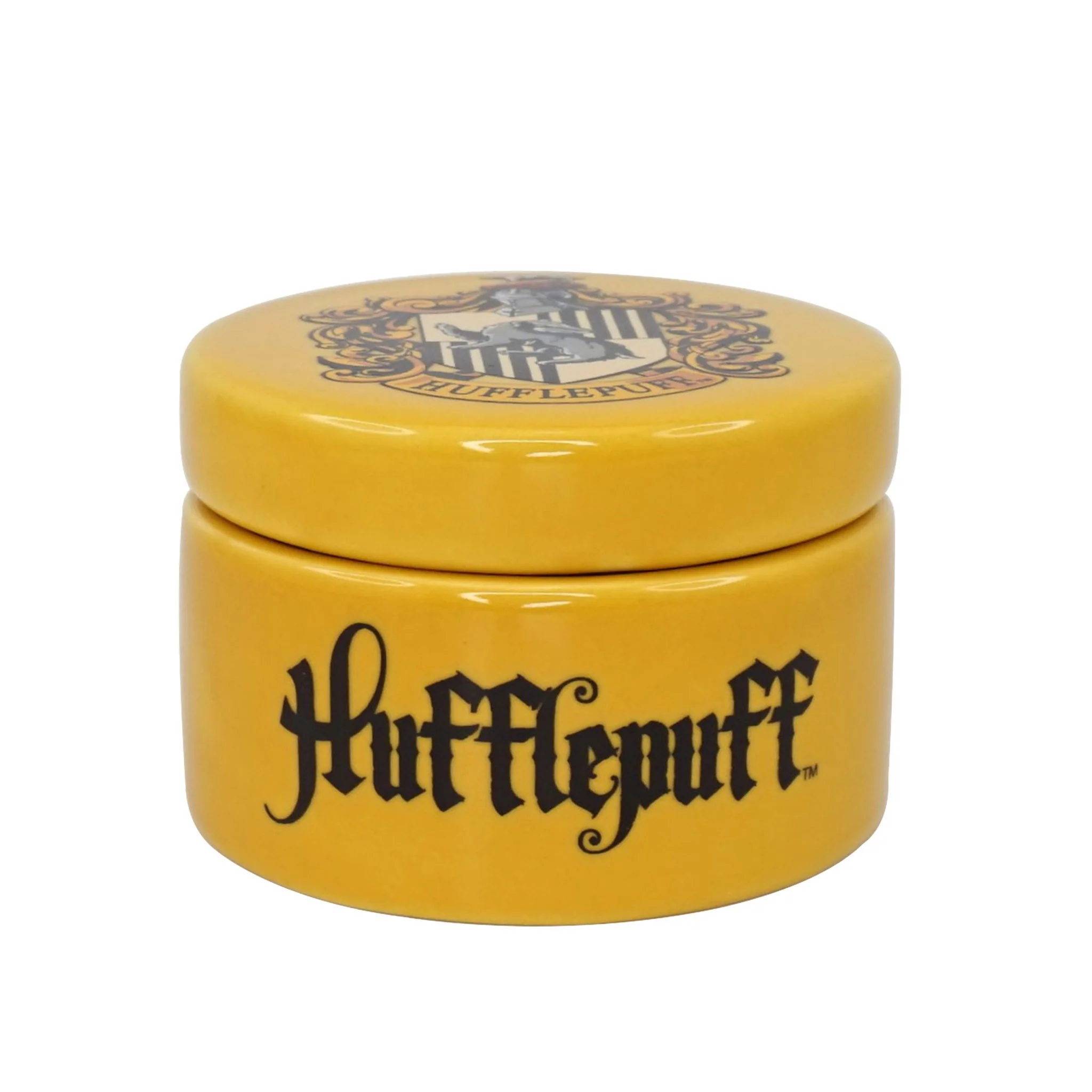 SBOXHP04 Boite Ronde Harry Potter en Ceramique Poufsouffle Half Moon Bay 1