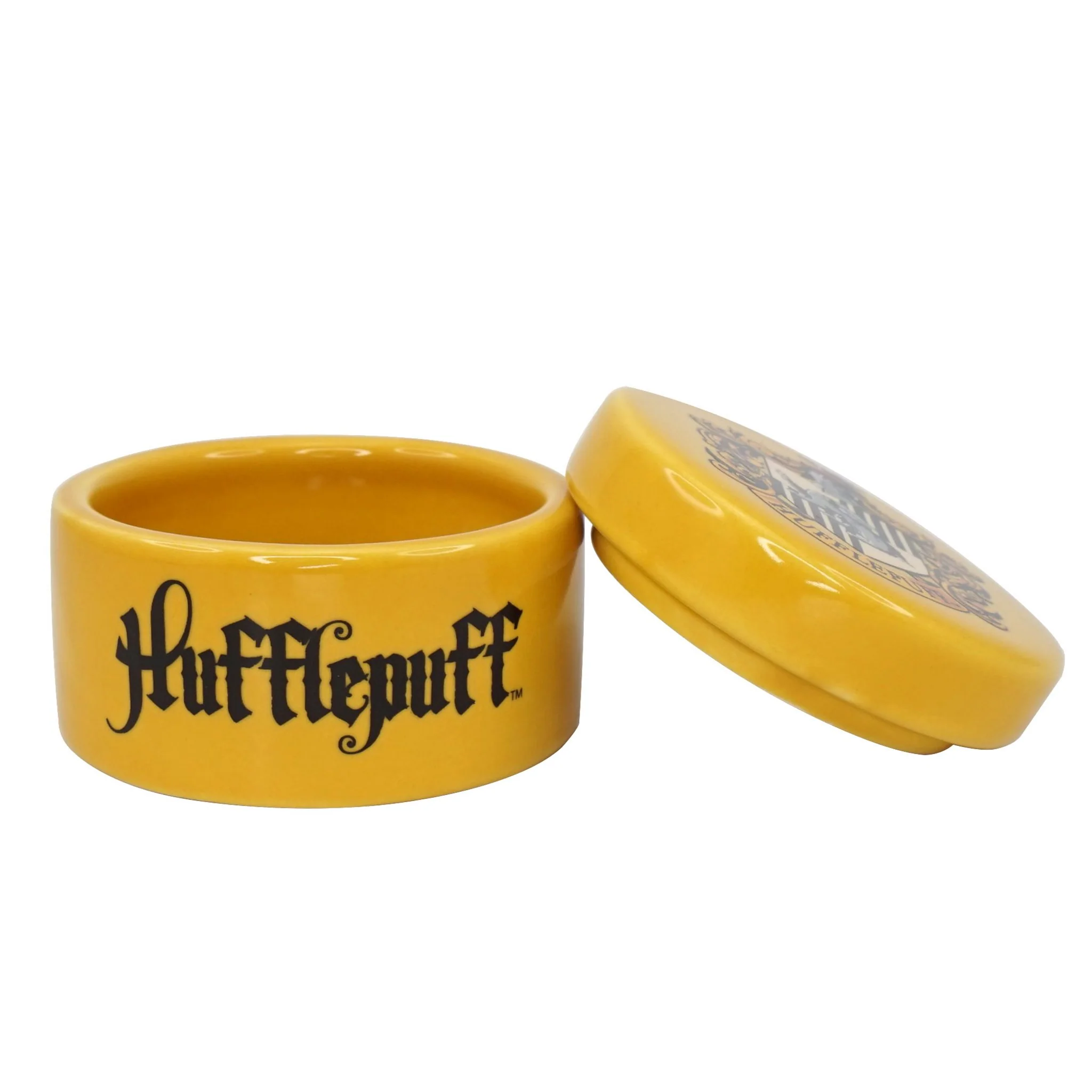 SBOXHP04 Boite Ronde Harry Potter en Ceramique Poufsouffle Half Moon Bay 4