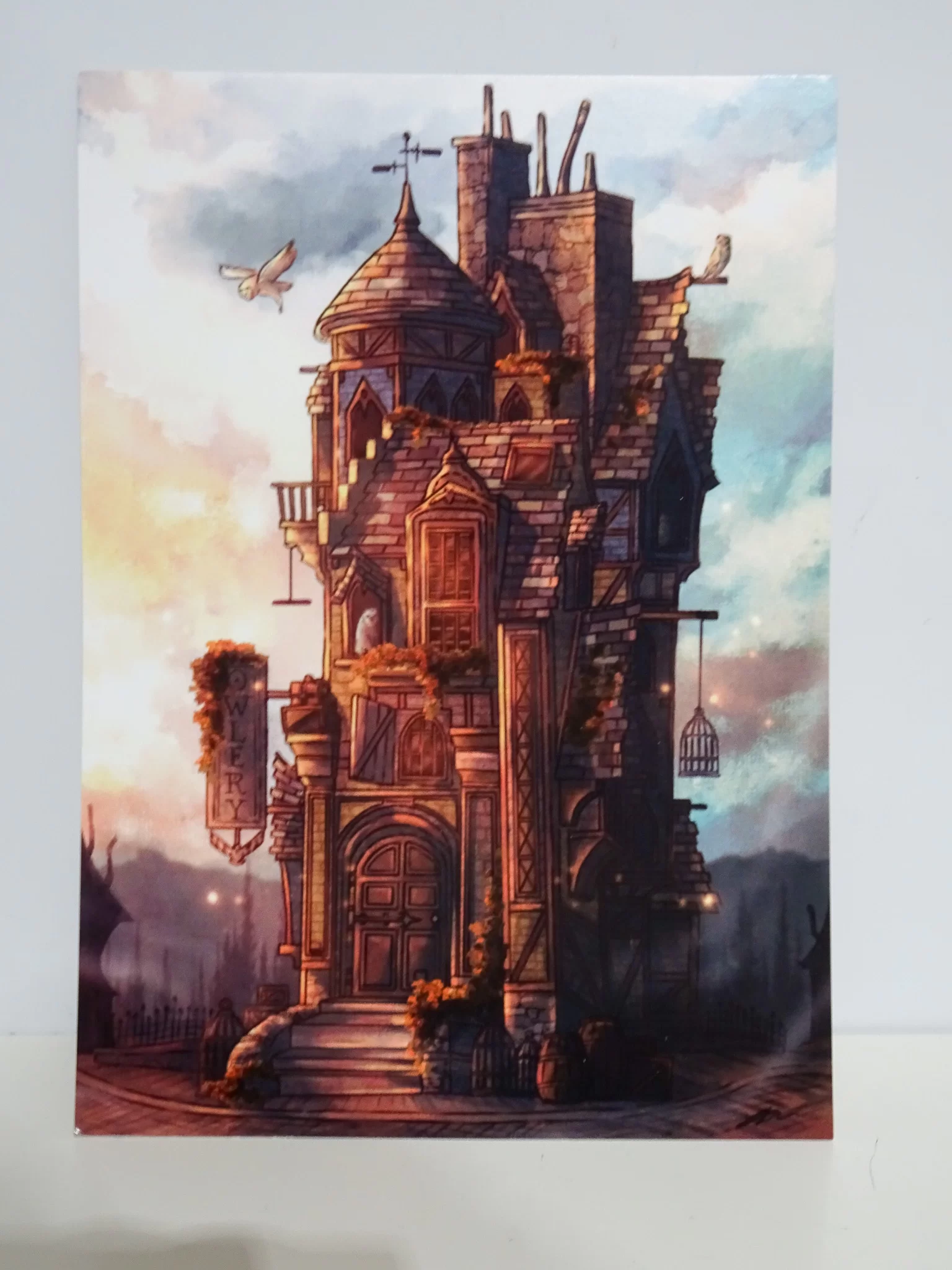 The Owlery Postcard 18x13cm Harry Potter 1