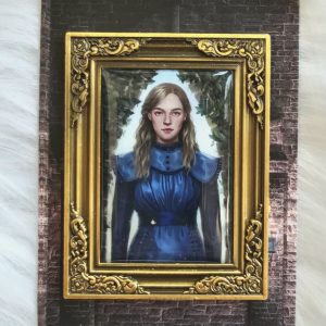 wizarding trunk portrait pin ariana