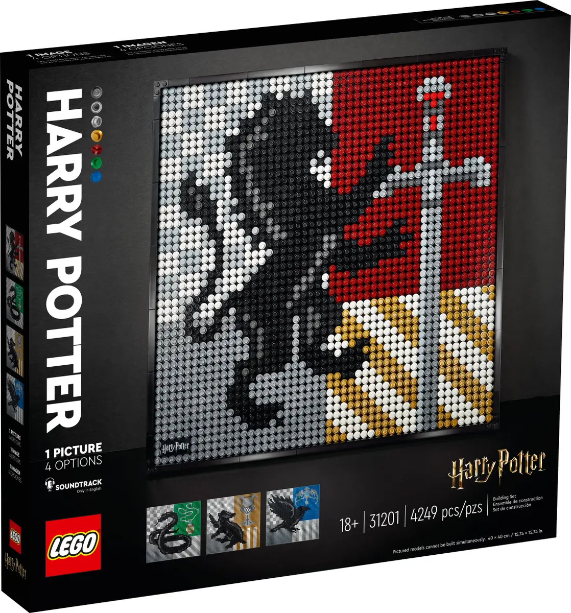 Lego Harry Potter 31201 Les blasons de Poudlard 2