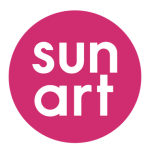Logo sun art