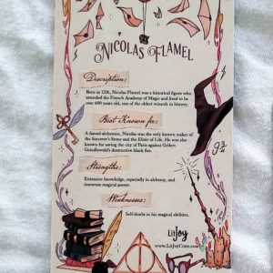 Carte daventure Nicolas Flamel Litjoy 2