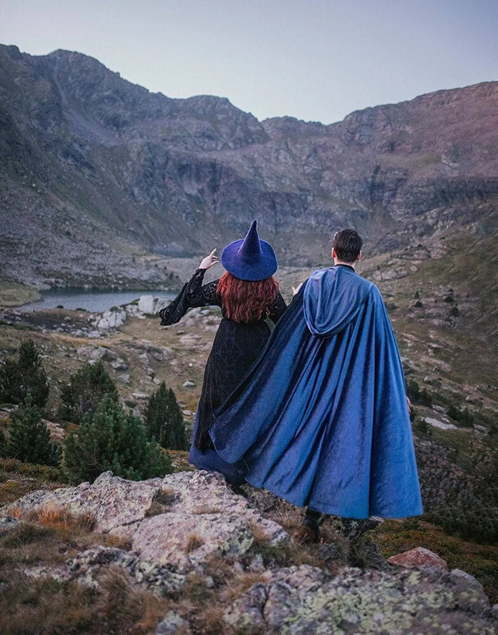 Chapeau de Sorciere Bleu Costurero Real 3