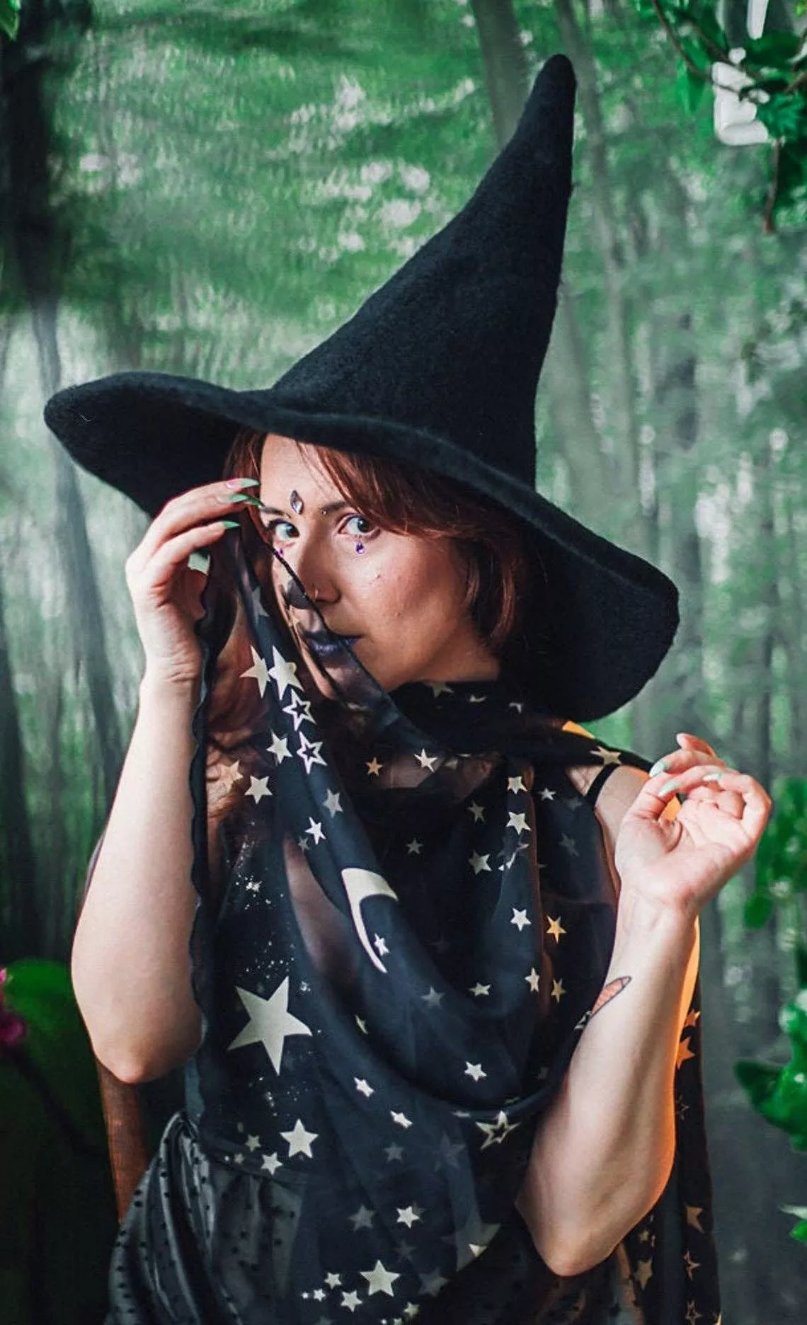 Chapeau de Sorciere Noir Costurero Real 4