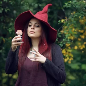 Chapeau de Sorciere Rouge Costurero Real 1